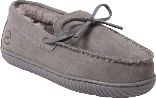 Women's Harriet Genuine Suede Moccasin Slipper