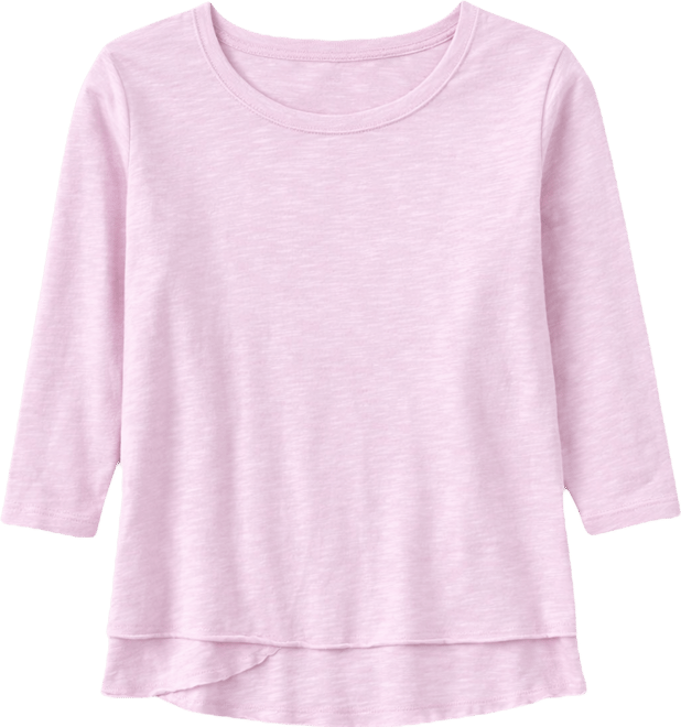 Women's 3/4 Sleeve Mock Layer Tee