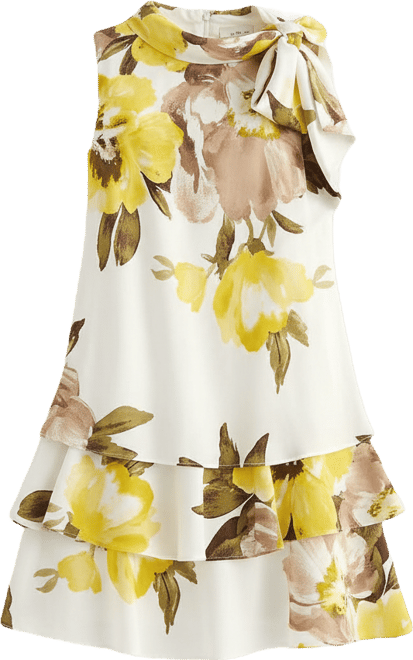 robbie bee dresses Floral Signature By Dress by Robbie Bee Suitable for casual and dressy occasions Robbie Bee Dress Tropical Leaf