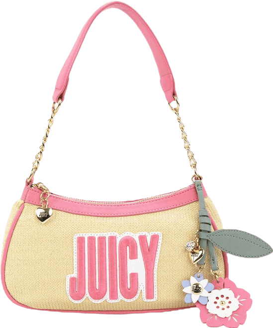 Juicy By Juicy Couture Breezy Babe Shoulder Bag, Color: Straw