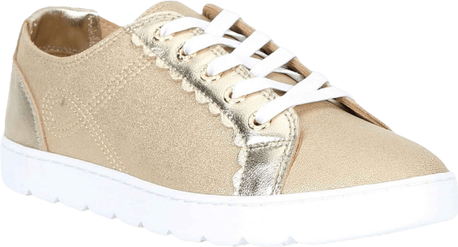 Lilly Pulitzer Lilly Metallic Leather Lace Up Sneakers | Dillard's
