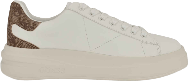 Women's Elbina Contrast Heel Lace-Up Sneakers