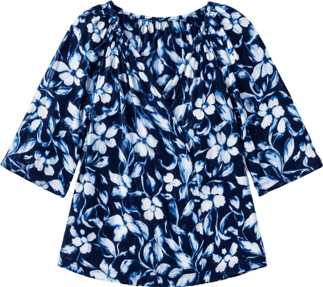 Petite V-Neck Top, Macy's Exclusive