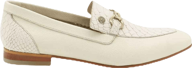 Women's Natural Leather Loafers