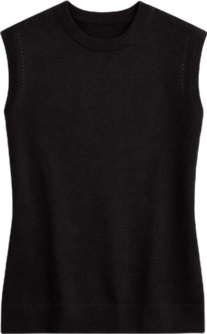 Women's Sleeveless Crewneck Sweater, Macy's Exclusive