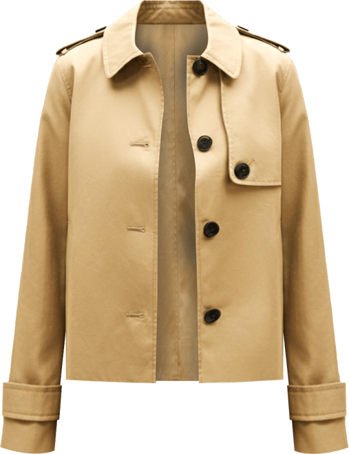 Women's Short Trench Coat