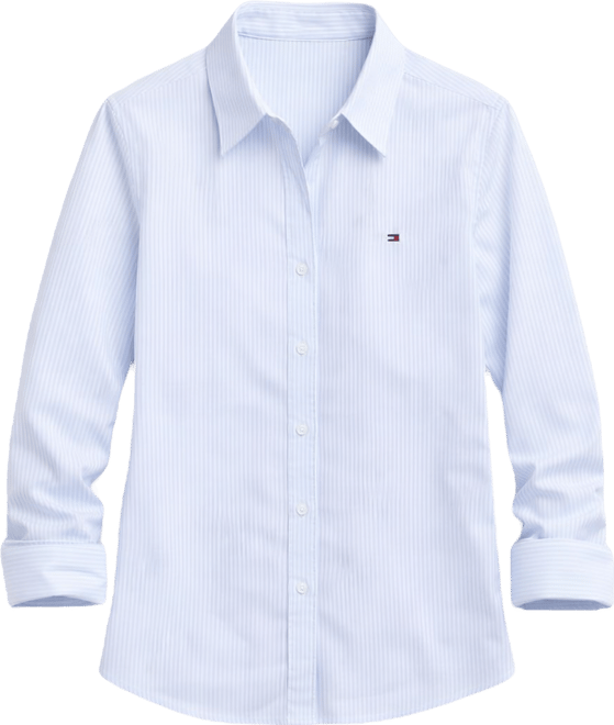 Women's Long-Sleeve Oxford Shirt