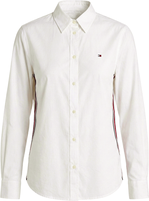 Women's Long-Sleeve Collared Shirt