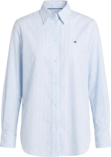 Women's Long-Sleeve Collared Shirt