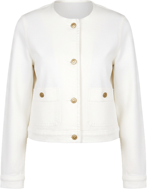 Women's Denim Button-Front Jacket