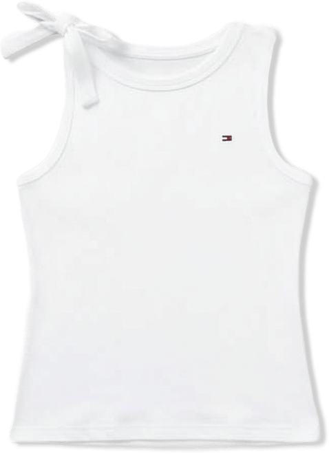 Women's Bow Detail Crewneck Tank Top