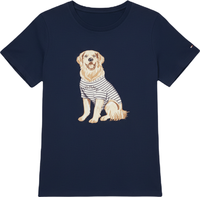 Women's Graphic Dog Print T-Shirt