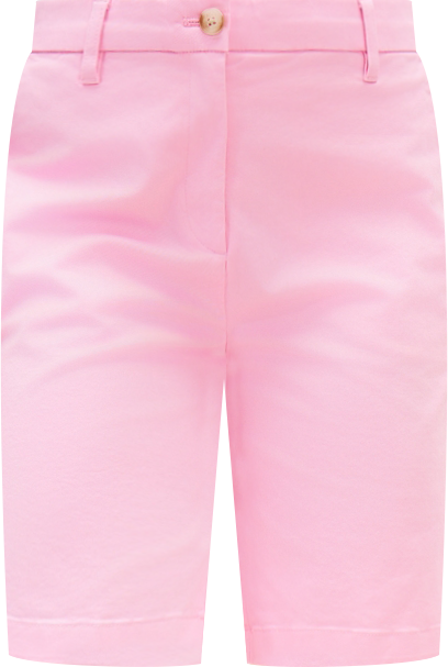Women's Twill Slim Straight Shorts