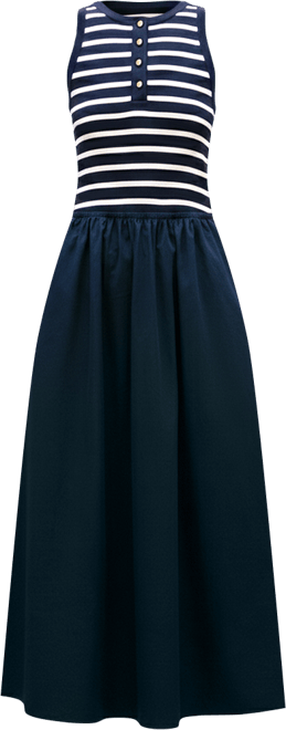 Women's Gold-Tone Button Dress