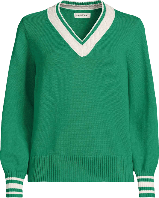 Women's Drifter Set in Sleeve Vneck Sweater