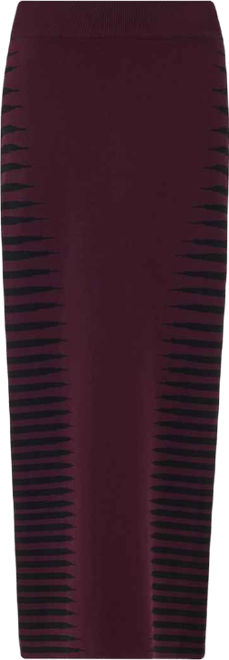 Women's Jacquard Pencil Skirt