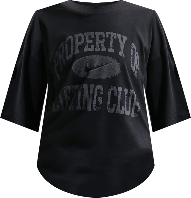 Nike Women's Oversized Dri-FIT Short-Sleeve T-Shirt