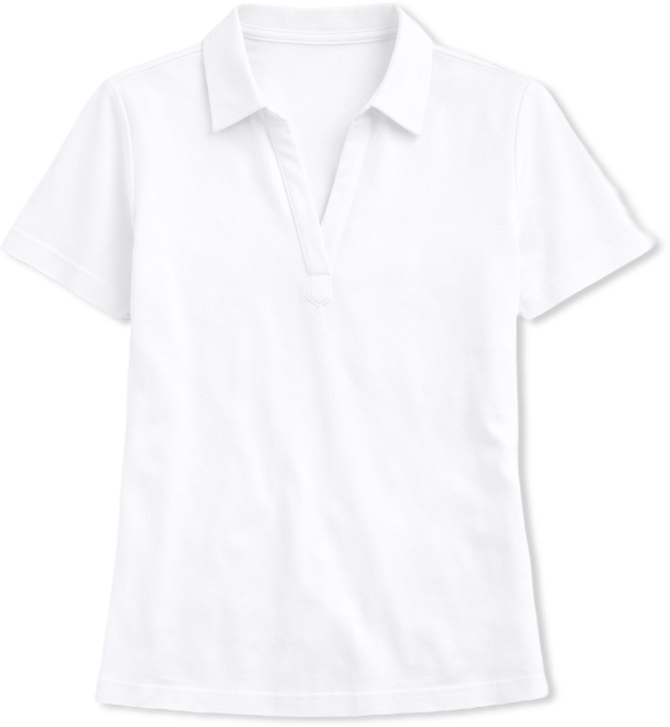 Petite Solid Modern Polo Shirt, Macy's Exclusive