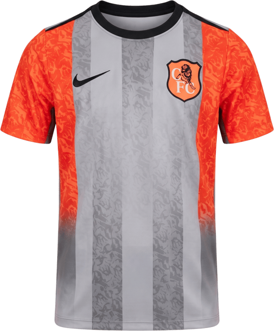 Chelsea F.C. Academy Pro SE Older Kids' Nike Dri-FIT Football Pre-Match Short-Sleeve Top