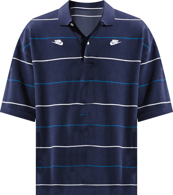 Nike Sportswear Club Men's Oversized Striped Polo