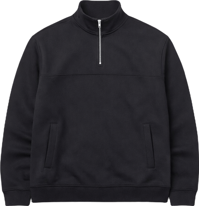 Men's Relaxed-Fit Quarter-Zipper Sweater, Macy's Exclusive