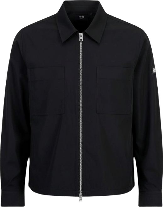 Hugo by  Men's Evalom Long-Sleeve Overshirt