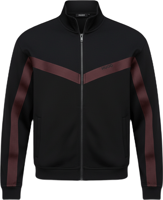 Hugo by  Men's Darti Collared Zip Track Jacket