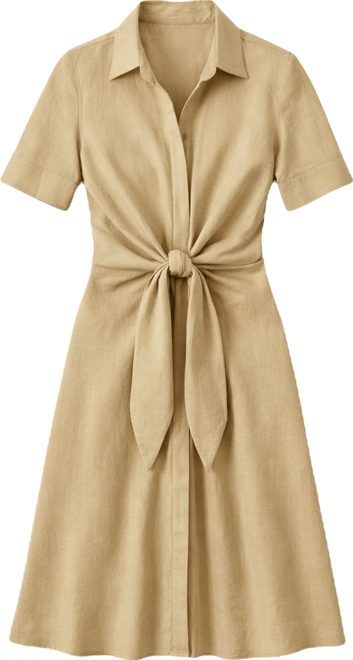 Women's Linen Shirtdress