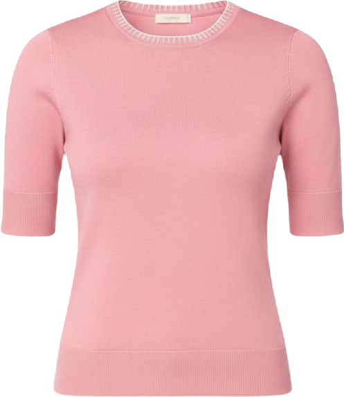 Women's Whip Stitch Elbow-Sleeve Sweater