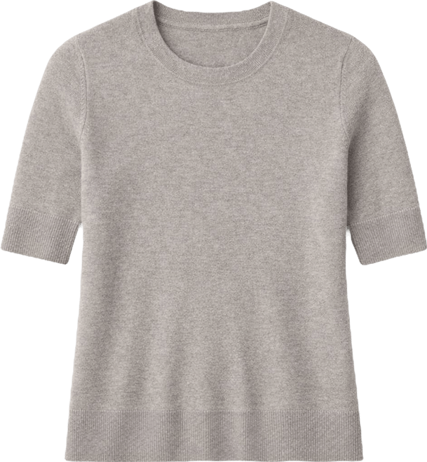 Women's Whip Stitch Elbow-Sleeve Sweater