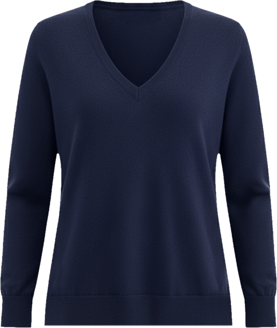 Women's Two-Fer V-Neck Sweater, Macy's Exclusive