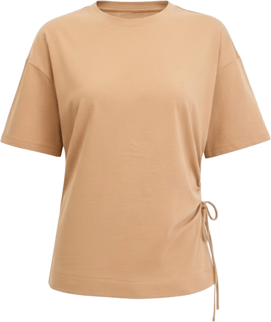 Women's Short Sleeve Side Tie T-Shirt, Macy's Exclusive