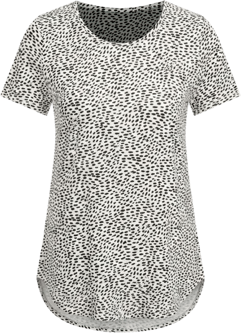 Women's Printed 3/4 Sleeve V-Neck Knit Top, Macy's Exclusive