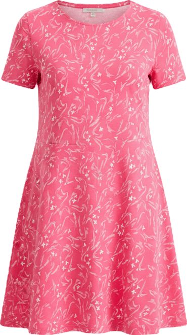 Women's Printed Short-Sleeve T-Shirt Dress, Macy's Exclusive