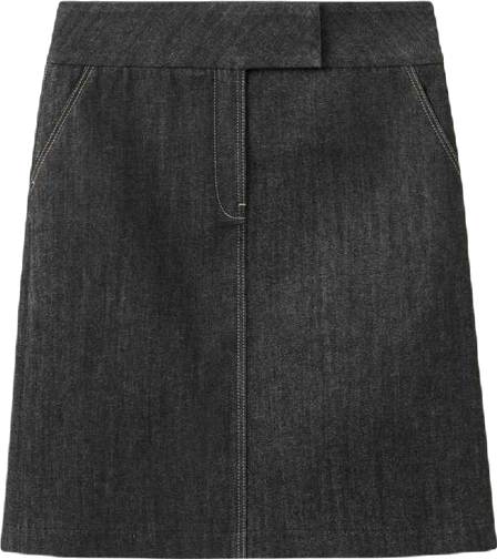 Women's Denim Midi-Skirts