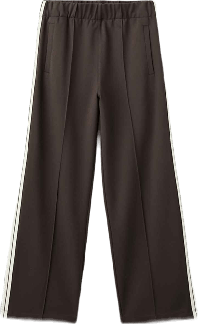 Women's Contrast Stripe Straight Pants