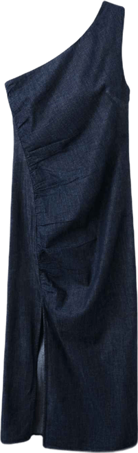 Women's Asymmetric Denim Dress