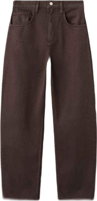 Women's High-Waisted Barrel Jeans