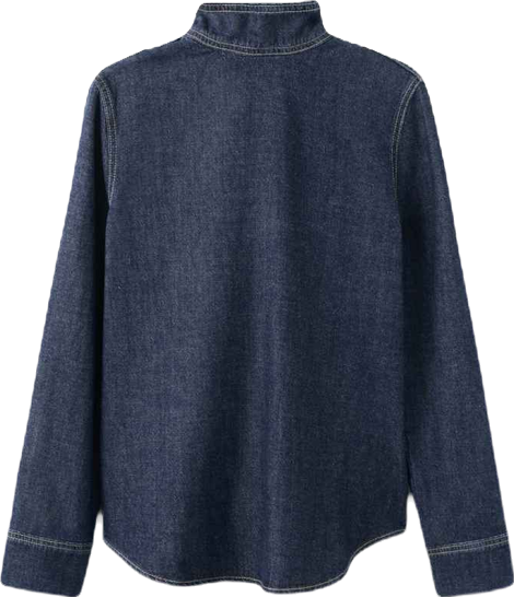 Women's Tie Detail Denim Shirt