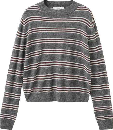 Women's Knit Striped Sweater