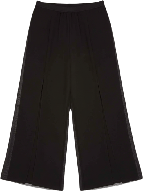 Plus Size Flowy Wide-Leg Pants