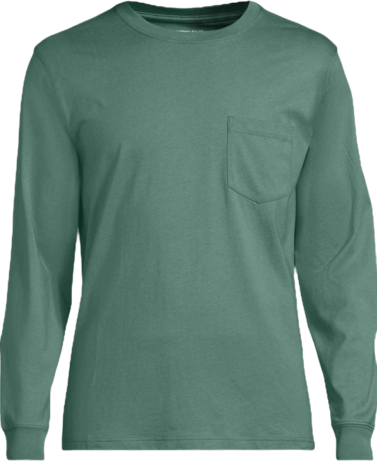 Men's Super-t Long Sleeve T-Shirt with Pocket