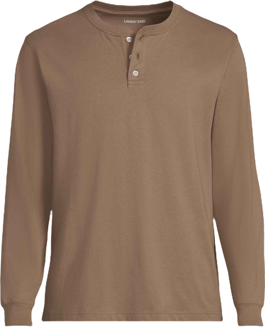 Men's Super-t Long Sleeve Henley Shirt