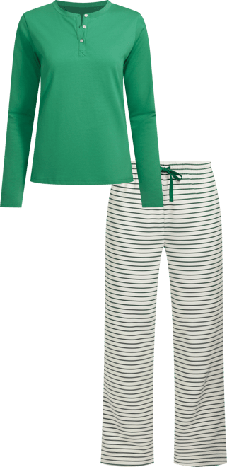 Women's Knit 2 Piece Pajama Set