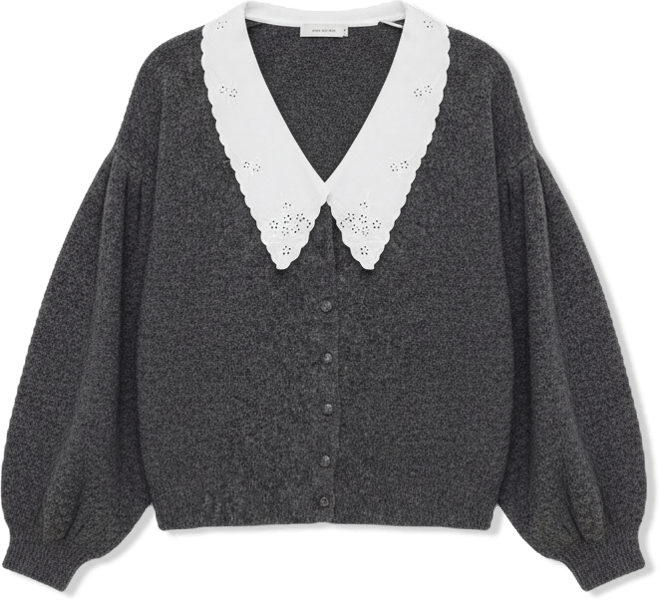 Women's Suzzanna Embroidered Collar Cardigan