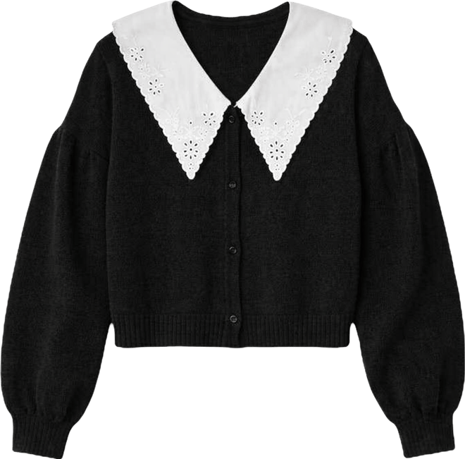 Women's Suzzanna Embroidered Collar Cardigan