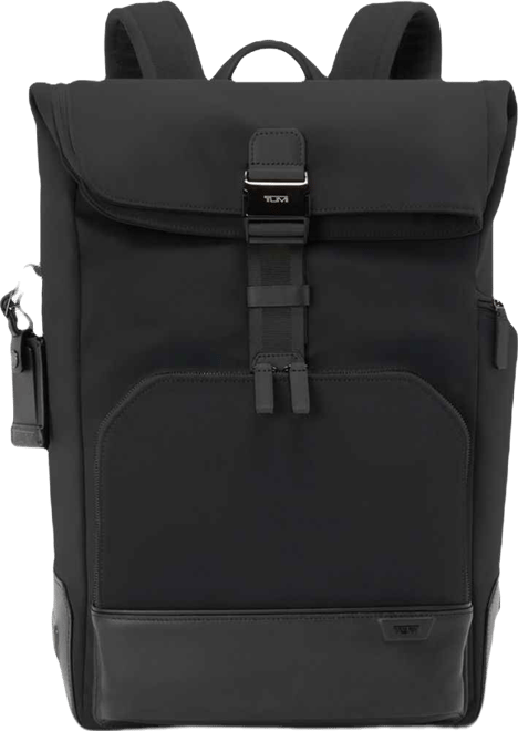 harrison oak roll top backpack tumi Unisex Osborn Backpack, Midnight Black, One Size TUMI Harrison Osborn Roll Top