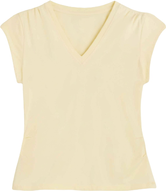 Women's Cap-Sleeve V-Neck T-Shirt, Macy's Exclusive