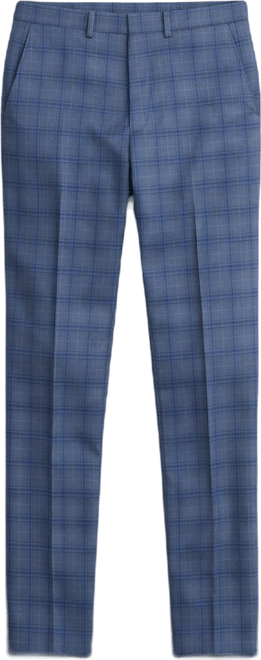 Men's Slim-Fit Gripper Waist Dress Pants