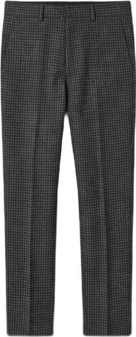 Men's Slim-Fit Flat Front Dress Pants